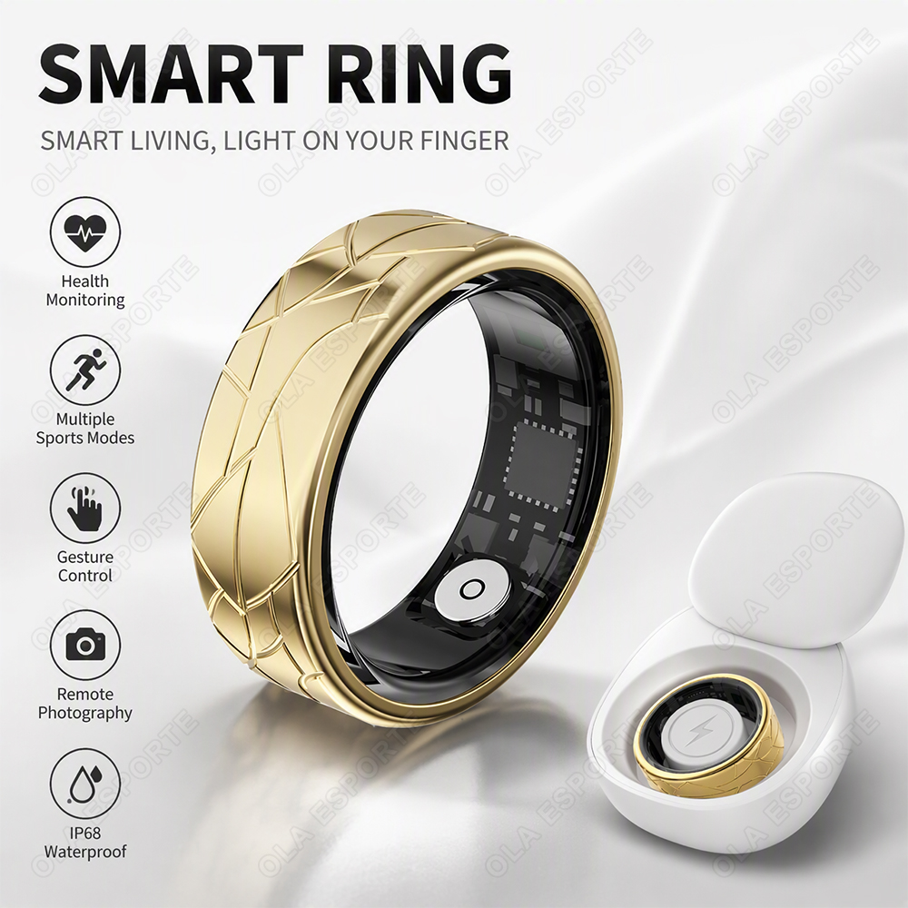Bague Intelligente en Acier In - Health Monitors avis et prix