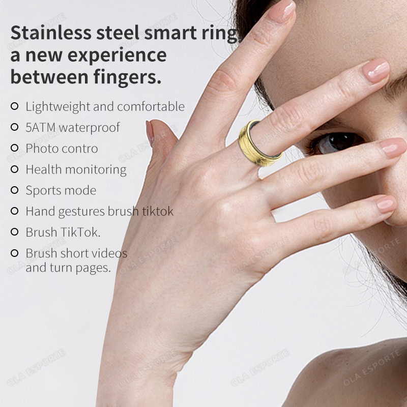Bague Intelligente en Acier In - Health Monitors avis et prix