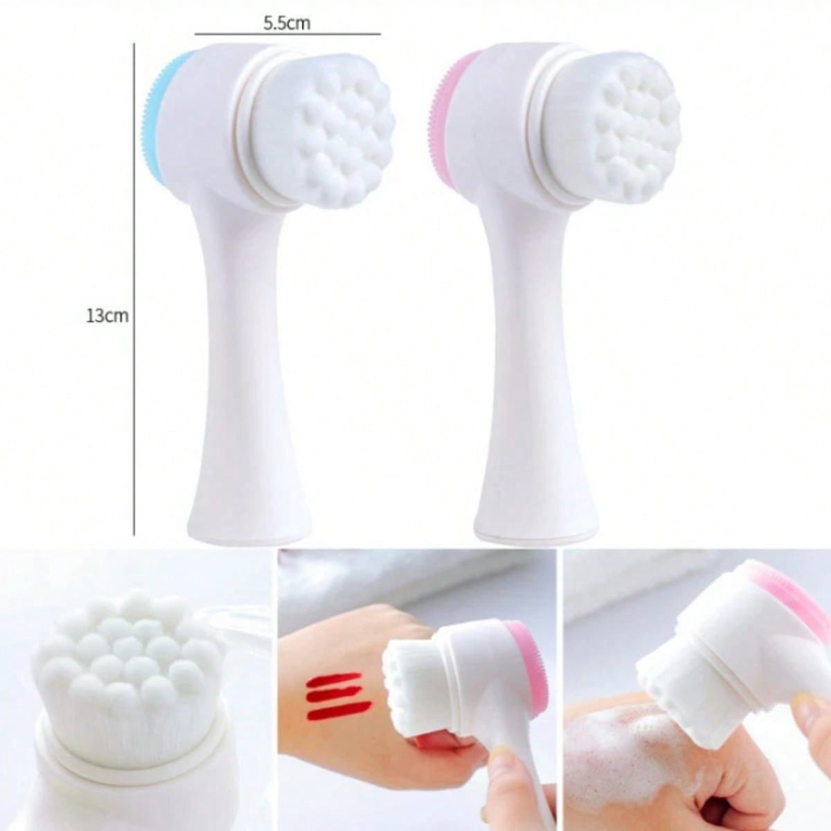 Nettoyant pour le visage Doubl - Silicone Face Scrubber Electric avis et prix