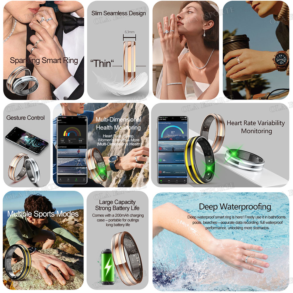 Nouvelle bague intelligente, m - Health Monitors avis et prix